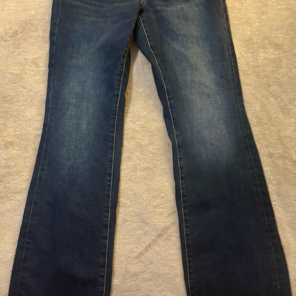Never Worn Size 10 American Eagle Outfitters Dark Blue Jeans